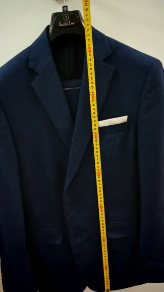 Traje de hombre azul talla 50