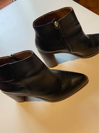 Botines Mango Negros Talla 39