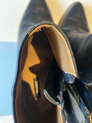 Botines Mango Negros Talla 39