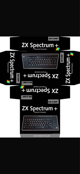 Copertina Sinclair Spectrum+ in PVC