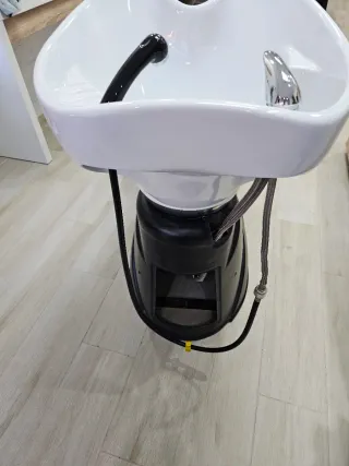 Lavacabezas profesional negro