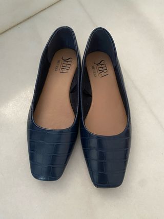 Zapatos planos Sfera mujer azul