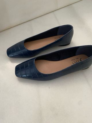 Zapatos planos Sfera mujer azul