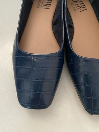 Zapatos planos Sfera mujer azul