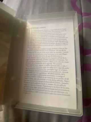 Regreso al Futuro III VHS