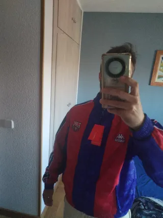 Chaqueta reversible Kappa FC Barcelona