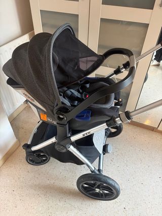 Carro Jane Kawai con silla de coche y capazo