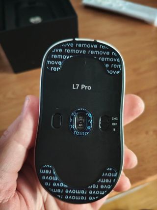 MCHOSE L7 Ratón Inalámbrico Blanco