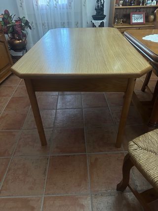 Mesa de cocina pino 6 comensales