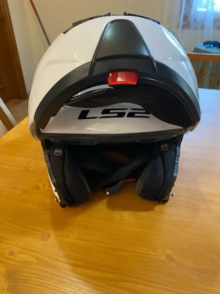 2 Cascos LS2 Strobe Blancos