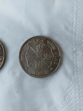 Moneda 100 pesetas Franco 1966
