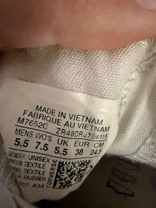 Lote 3 Pares Zapatillas Converse All Star