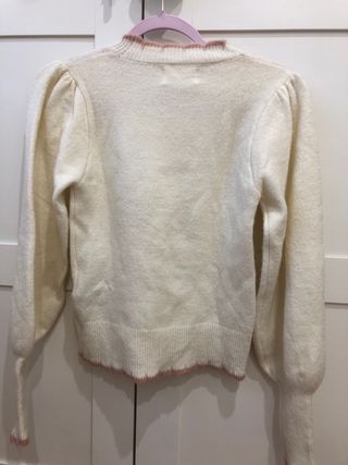 Jersey blanco perlas