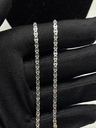 Collar Plata 925 Brazo con Mancuerna