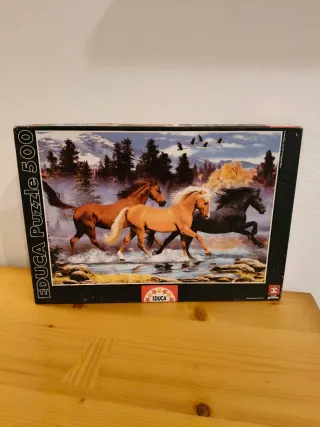 Puzzle Educa 500 Piezas Caballos