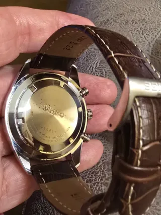 Reloj Seiko Cronógrafo Hombre Como Nuevo