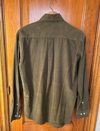 Camisa del Corte Inglés verde Talla S Sin estrenar