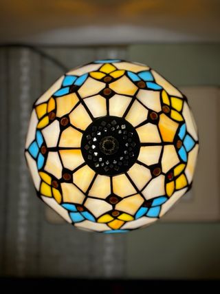Lámpara estilo Tiffany art nouveau art deco
