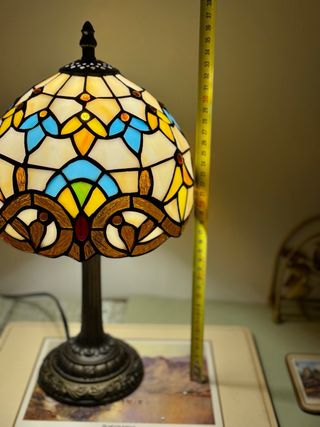 Lámpara estilo Tiffany art nouveau art deco