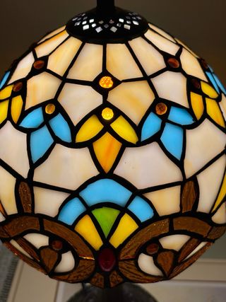 Lámpara estilo Tiffany art nouveau art deco
