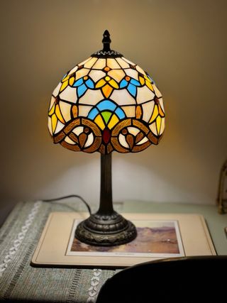 Lámpara estilo Tiffany art nouveau art deco