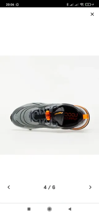 Nike Air Max React 270 Gris Naranja