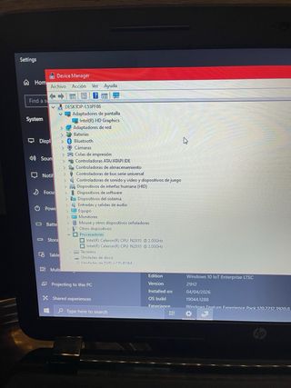 HP 250 Laptop - Negro