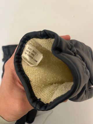 Guantes Vintage Negro y Rojo