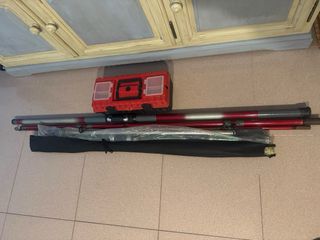 Lote Cañas de Pescar y Accesorios