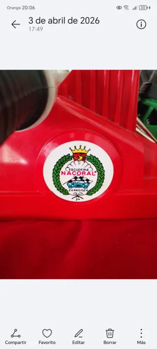 Moto sprint Nacoral anni '70