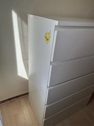 Comò a 6 cassetti bianco di Ikea