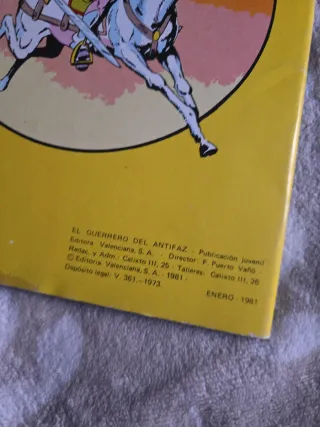 Cómics Álbum el guerrero del antifaz.
