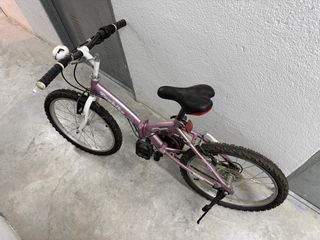 Bicicleta niña Topbike morada