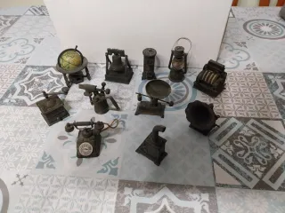 Sacapuntas Colección de 11  Miniaturas Vintage