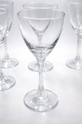 Set di 9 Calici di Cristallo - Stile Neoclassico