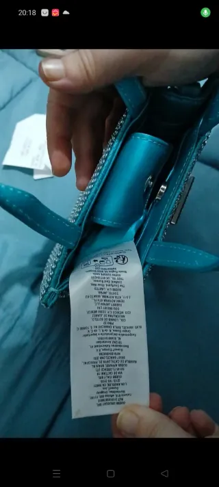 Bolso Guess Teal Brillante