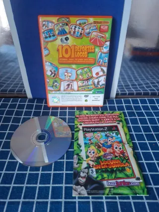 🇪🇸 PS2 LOTE JUEGOS EYETOY ORIGINALES COMPLETOS