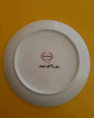 Plato Bidasoa Porcelana Dibujo Toro
