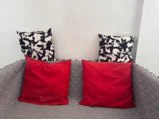 Cojines decorativos tela