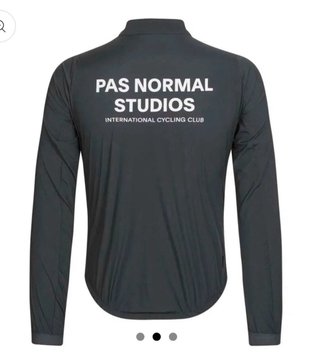 Chaqueta cortavientos Pas Normal Studios Gris