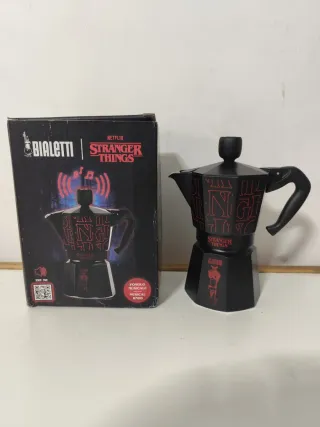 Cafetera Moka Express Stranger Things