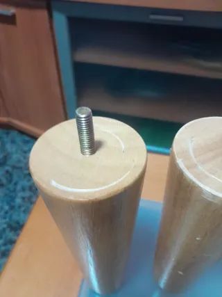 4 Patas Madera Muebles 180mm