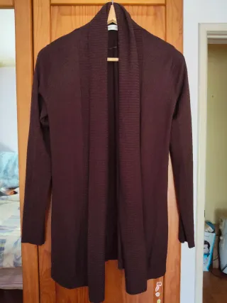 Cardigan Mango Castanho T. S