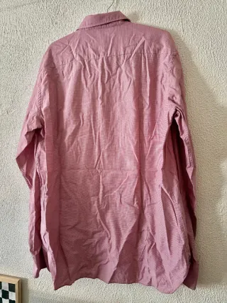 Camisa Massimo Dutti Slim Fit Roja Talla L