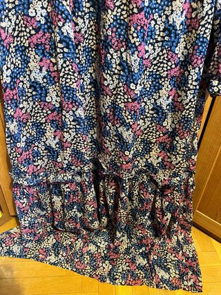 Vestido largo Sfera flores S/36