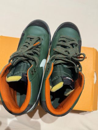 Nike Blazer Mid 77 Verde Naranja