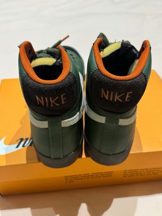 Nike Blazer Mid 77 Verde Naranja