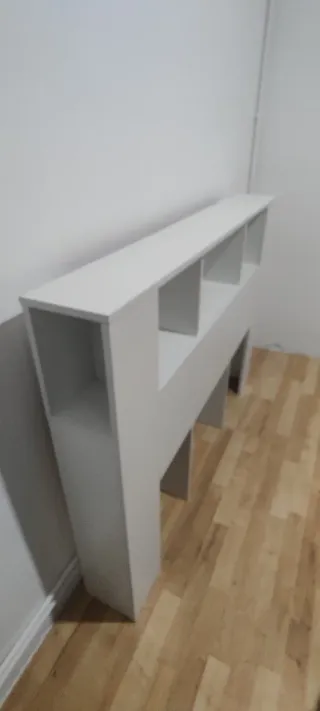 Cabecero de cama blanco