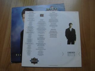 LP RICK ASTLEY WHENEVER YOU NEED SOMEBODY VINILO