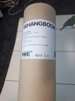 Papel pintado mural pajaritos Hangsboom